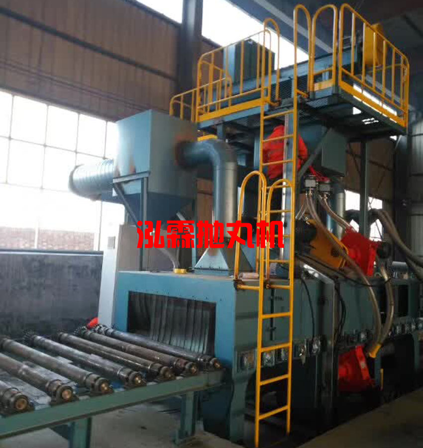 鋼材噴砂拋丸除銹設(shè)備圖