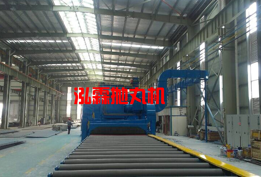 鋼板預(yù)處理線圖片