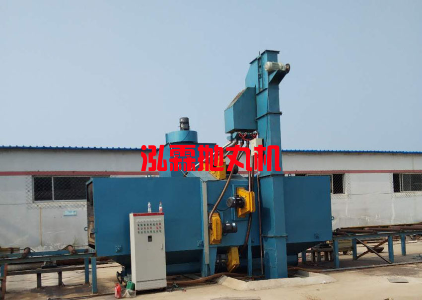 H型鋼拋丸機(jī)，工字鋼噴砂除銹設(shè)備