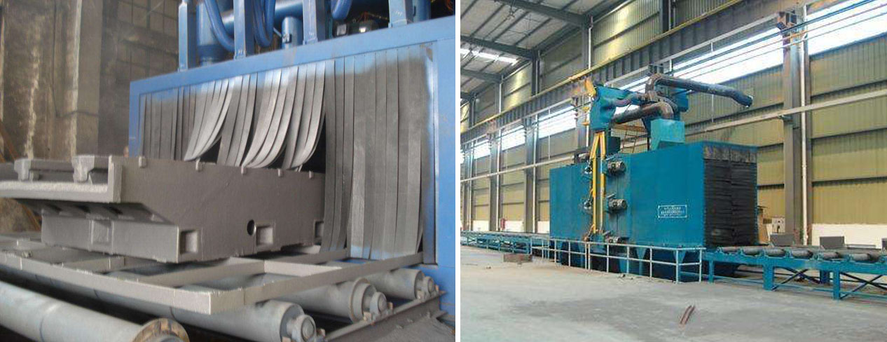 小型通過式拋丸機(jī)，輥道式拋丸機(jī)